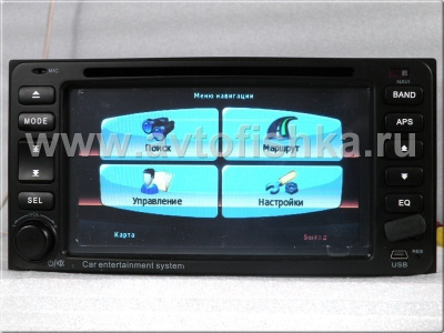 Toyota 4 Runner, Hilux до 2006 головное устройство с GPS навигацией, TV